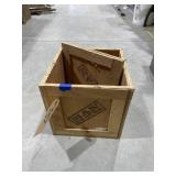 Wood Man Crate 11"L x 11"W x 10"H