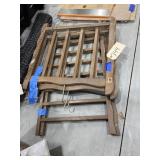 Small Wooden Crib - Needs Assembly