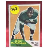ROOKIE CARD 1960 FLEER JERRY MCFARLAND