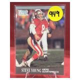 1991 FLEER ULTRA HOF STEVE YOUNG CARD