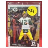 2017 OPTIC AARON RODGERS CARD