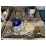 Metal Coffee Pot - Cobalt Clown Plate & More
