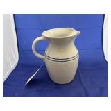 S R Pottery Stoneware Pitcher