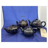 4 Pcs - Japan Teapots