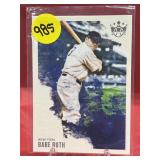 DIAMOND KINGS HOF BABE RUTH CARD