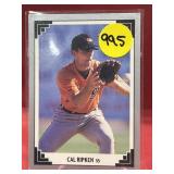 1991 LEAF HOF CAL RIPKEN CARD