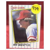 1987 FLEER PETE ROSE CARD