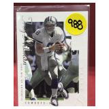 2000 SP AUTHENTIC HOF TROY AIKMAN CARD