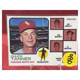 1973 TOPPS CHUCK TANNER CARD