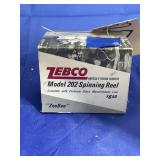 Zebco Model 202 Spinning Reel w/Box