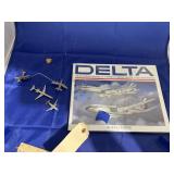 Delta Hardback History Book w/2 Small Displays