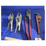 Pipe Wrench - Mac Channel Locks - Vise Grips