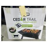 Cedar Trail Folding Portable Grill NIB