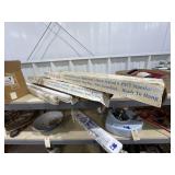 Pile of Florescent Light Fixtures & Light Tubes