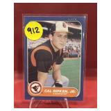 1986 FLEER HOF CAL RIPKEN CARD