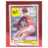 1982 DONRUSS HOF NOLAN RYAN CARD
