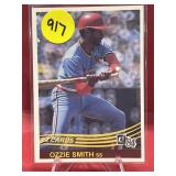 1984 DONRUSS HOF OZZIE SMITH CARD
