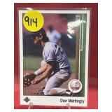 1989 UPPERDECK PREMIER DON MATTINGLY CARD