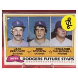 ROOKIE CARD 1981 TOPPS FERNANDO VALENZUELA