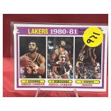 1981 TOPPS HOF KAREEM ABDUL JABBAR CARD