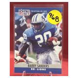 2ND YR CARD 1990 PROSET HOF BARRY SANDERS