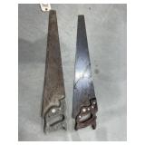 2 hand saws