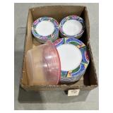 Sengo Dinnerware - Rubbermaid Storage
