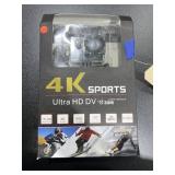 4 Case Sports Ultra HD POV Camera NIB