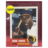 TOPPS ARCHIVES HOF HANK AARON CARD