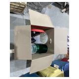 Plastic Platter - Table Lamps w/Shades - Mixer