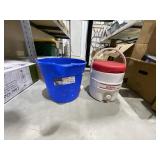 Plastic Bucket w/Igloo Insulated Drink Dispenser