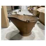 Copper Toned Coal Bucket
