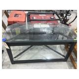 3-Tiered Glass Entertainment Table