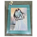 Framed Native American Wall Art by Bill Rabbit