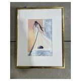 2 Pcs - Native American Framed Wall Art 28"x26"