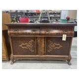 Granite Topped Tiger Wood Buffet