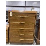 5-Drawer Chest of Drawers 30"L x 18"W x 43"H
