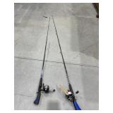 2 - Zebco Fishing Rod/Reel Combo