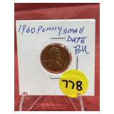 1960-D Small Date Penny