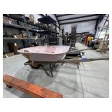 Metal Wheelbarrow