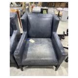 Leather? Wing Back Side Chair