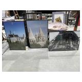 3 Pcs - Framed Wall Dï¿½cor 20"x30"