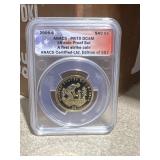 2009-S Anacs PR70 DCAM $1 Coin Proof