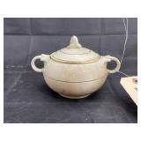 Taylor Ceramic Sugar Dish w/Lid