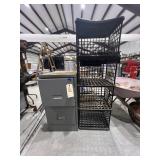 2-Drawer Metal Letter Size Filing Cabinet