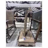 Vintage Industrial Platform Scale