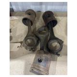 3 - Pistons w/Connecting Rods