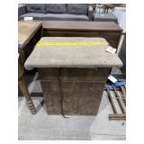 Wood Storage Bin w/Hardware - Ratchet Strap