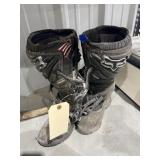 Pair Fox Dirt Bike Boots Sz 9