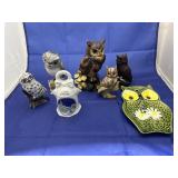 Porcelain Owl Figurine - Bell & More